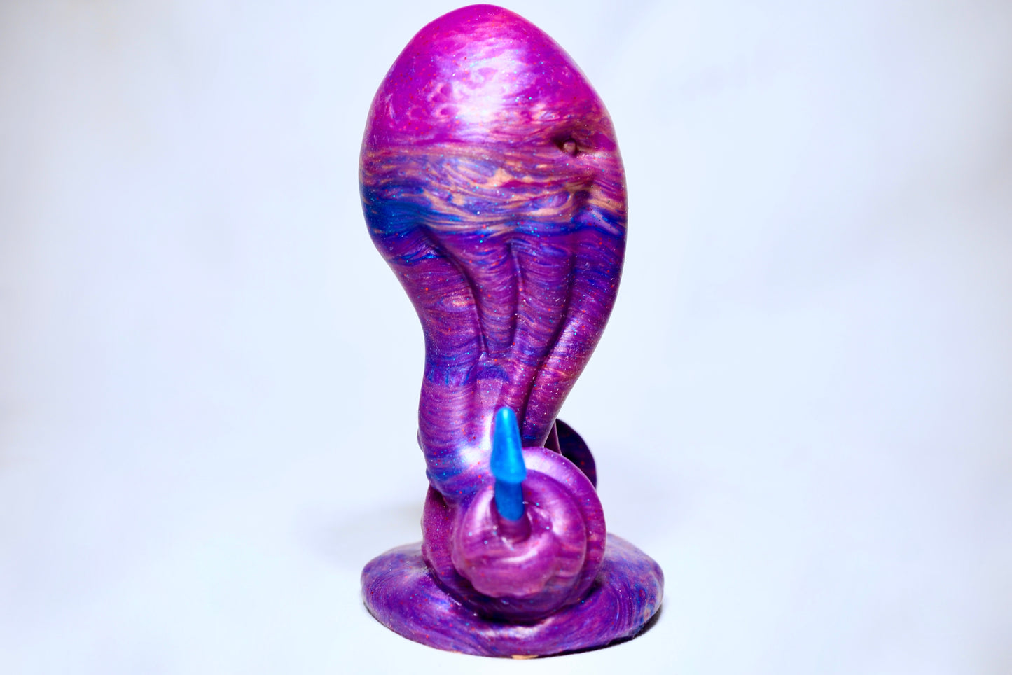 Pleasure Puss - Size Medium - Purple and Blue