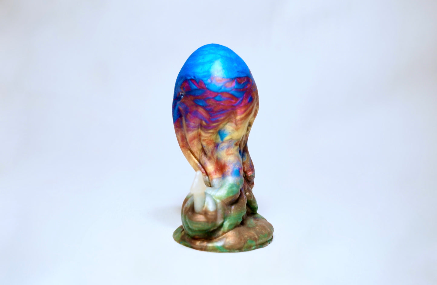 Pleasure Puss - Size Small - Blue, Green And Gold