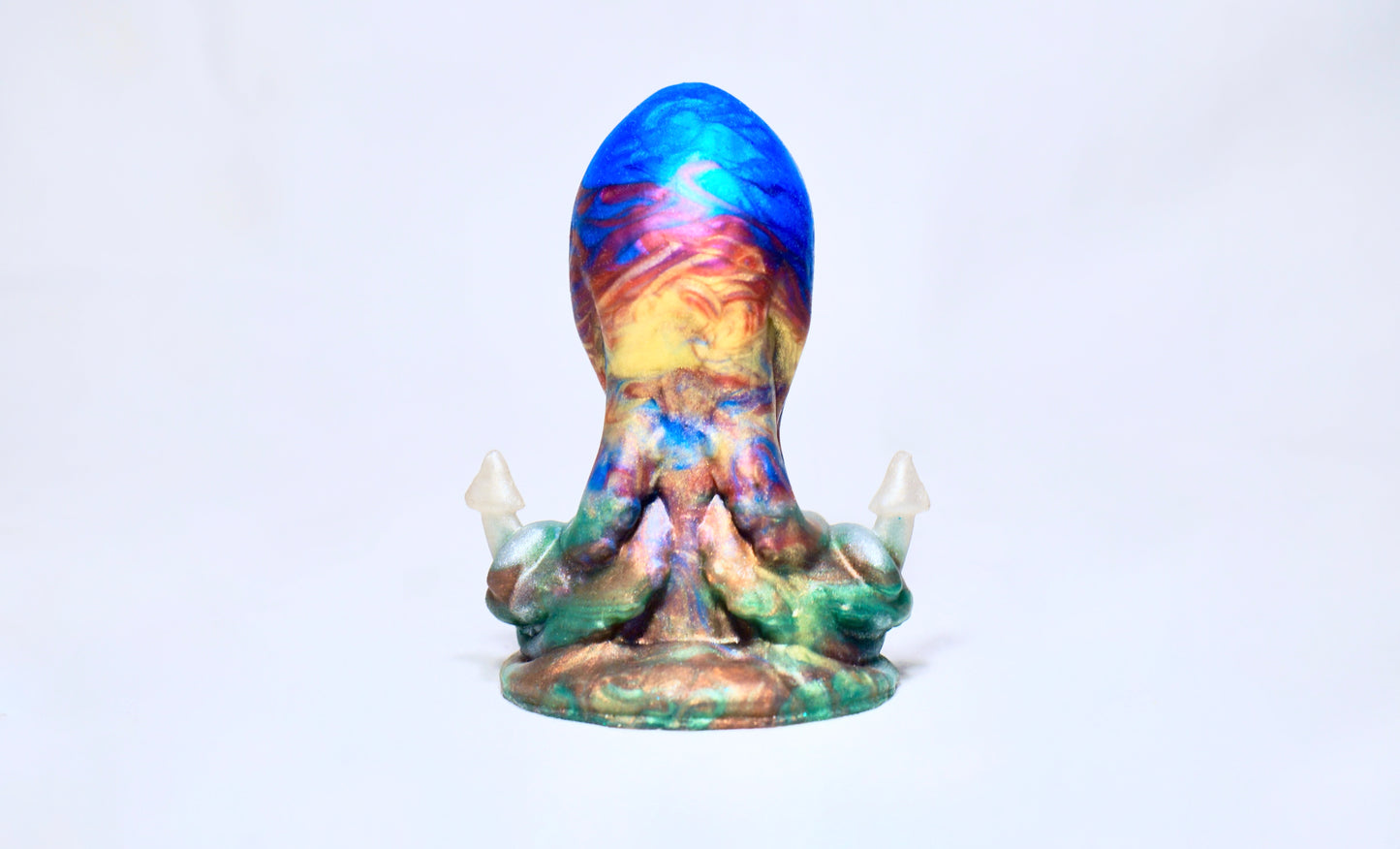 Pleasure Puss - Size Small - Blue, Green And Gold