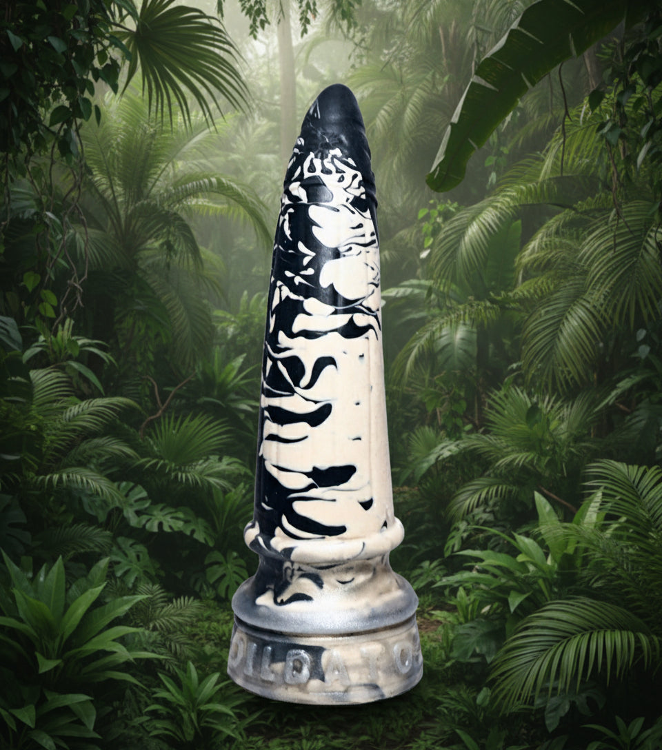 Tuskalova - Talla pequeña - Marfil jaspeado y negro carbón