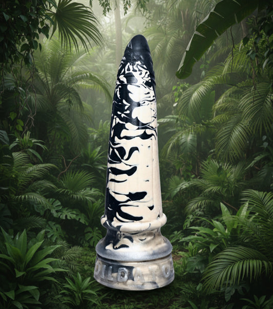 Tuskalova - Talla pequeña - Marfil jaspeado y negro carbón