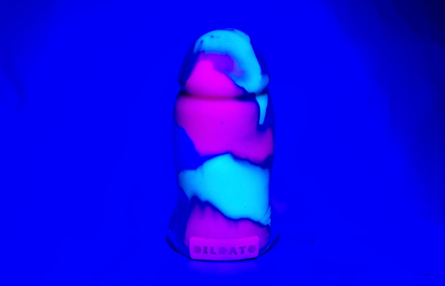 El Gordo - Size Large - Fluorescent Multicolor With Glow In The Dark Pigments