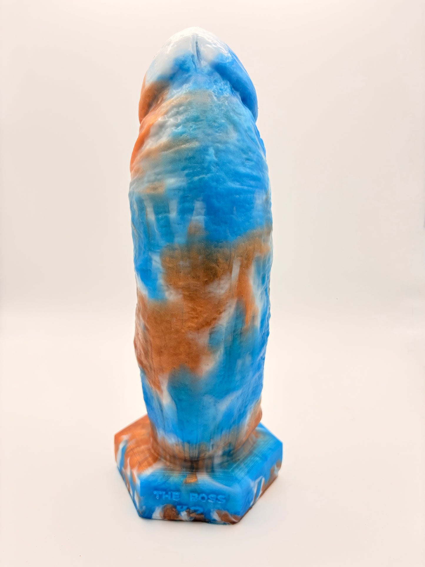 THE BOSS #2 - GOLD, OCEAN BLUE AND PEARL WHITE