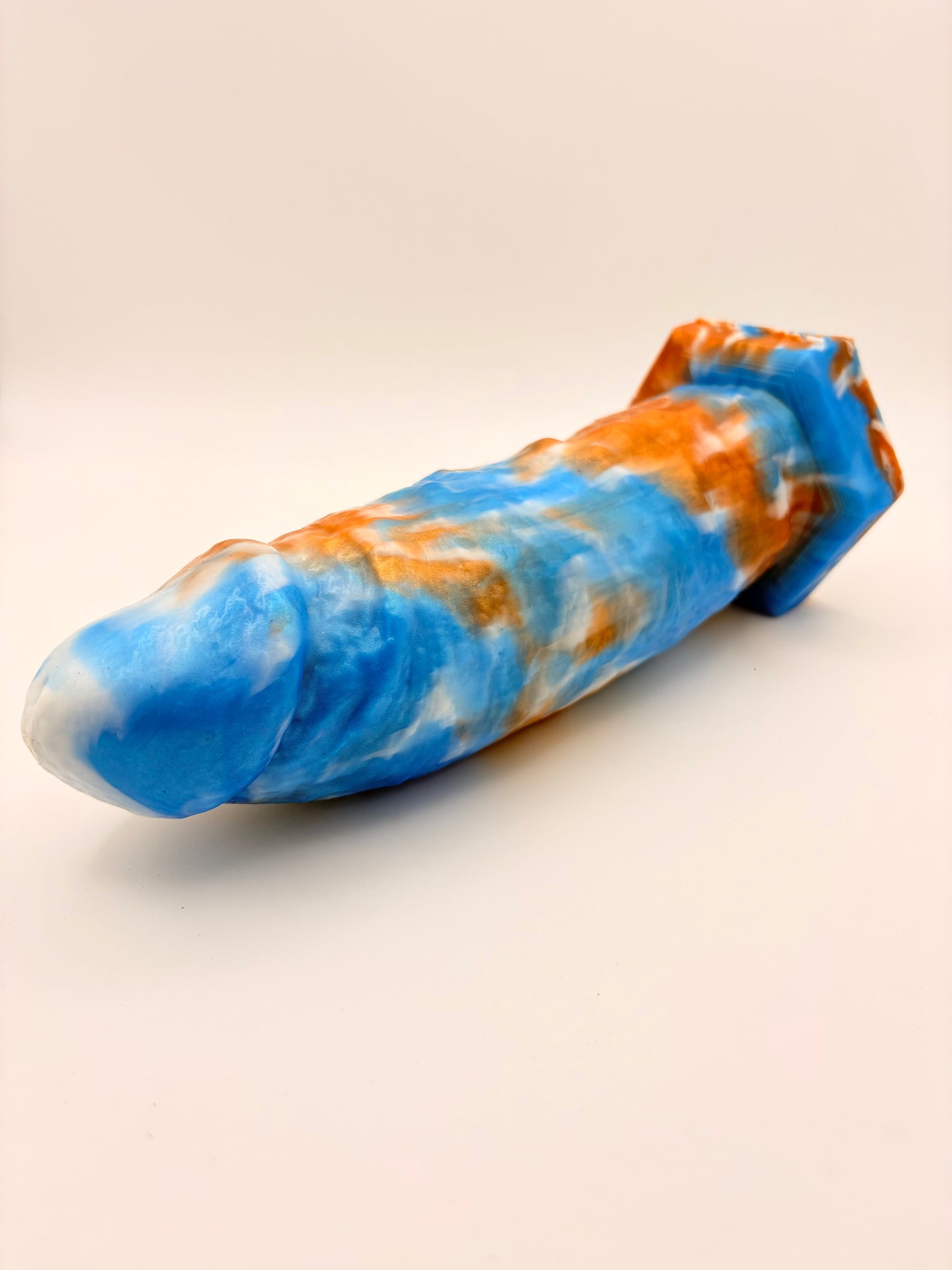 THE BOSS #2 - GOLD, OCEAN BLUE AND PEARL WHITE