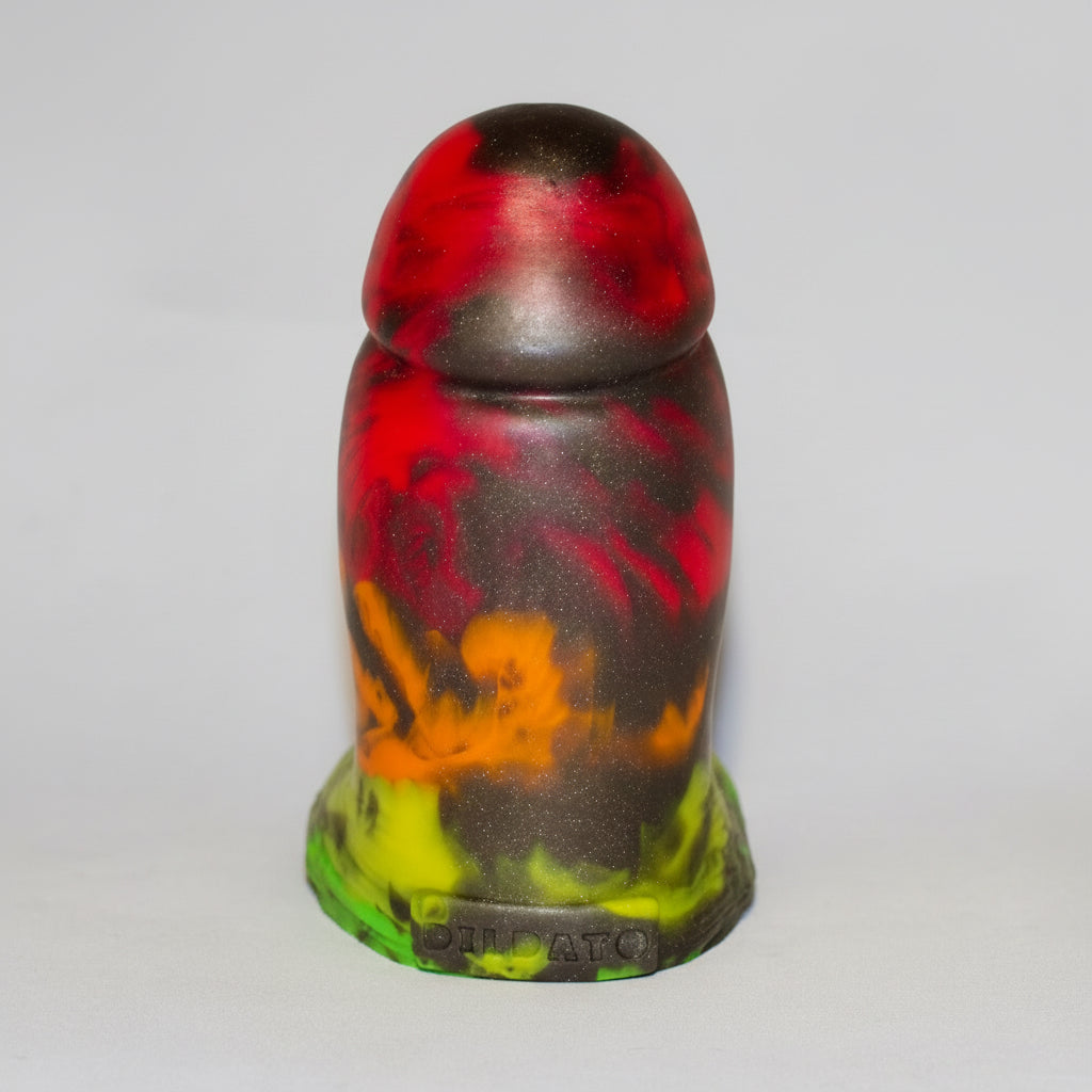 El Gordo - Size Large - Fluorescent colours with Glow in the dark pigments and body safe Glitter