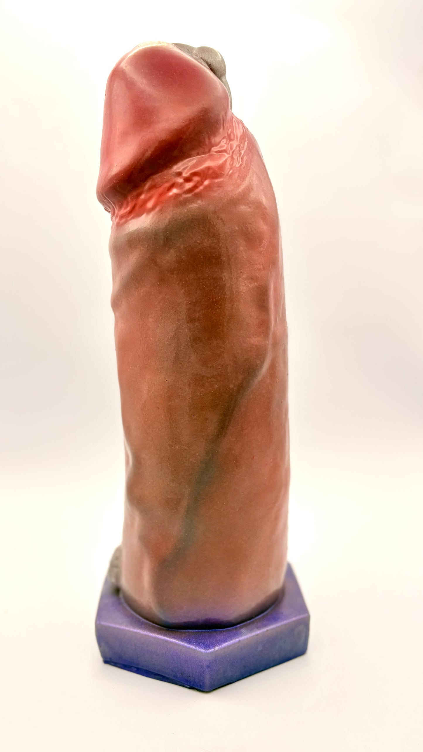PRINCE ALBERT DILDO - REALISTIC HAND-PAINTED COLOURS