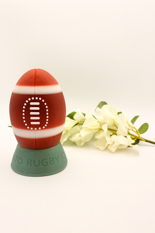 Heavy Trundle Rugby Ball - Size Small, American Rugby Classic Colours